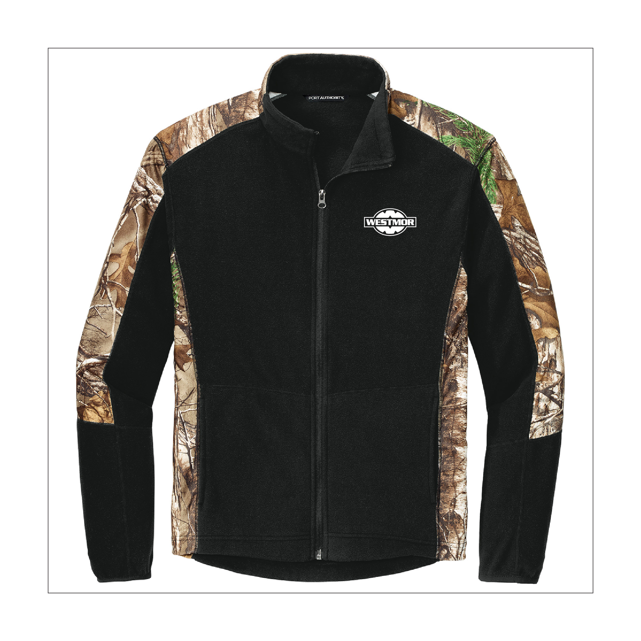 Port Authority Camouflage Microfleece Full-Zip Jacket