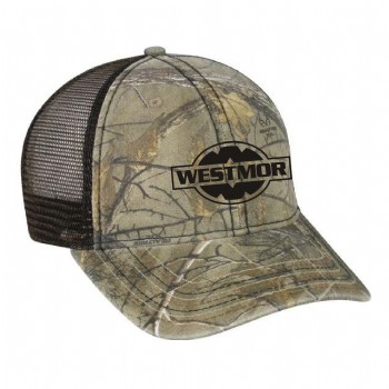 Mesh-Back Camo with Flag Undervisor Cap